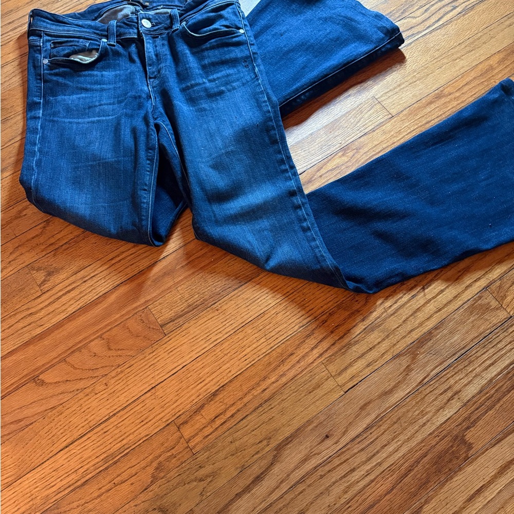 Genetic Denim Dark Blue Straight Leg Jeans